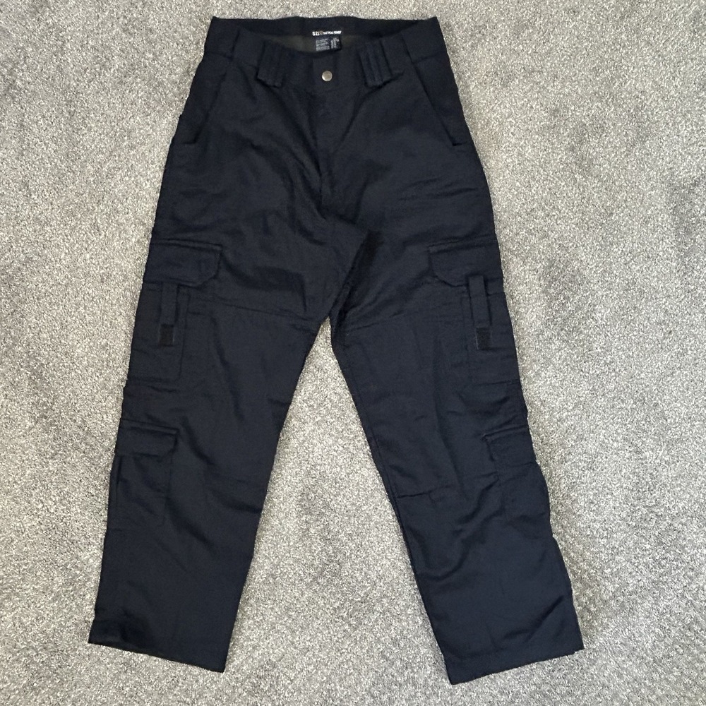 5.11 Tactical Men's Regular Fit EMS Cargo Pants 32x30 Dark Navy 74310 EUC
